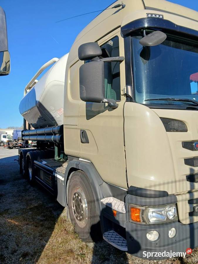 Silos do cementu Spitzer zscania G 490 do sprowadzenia Cysterny