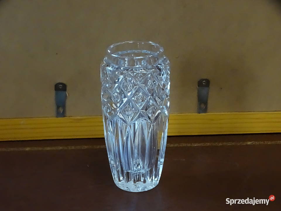 Wazon kryształowy vintage kryształ 24 Bavaria Wazony Biłgoraj sprzedam