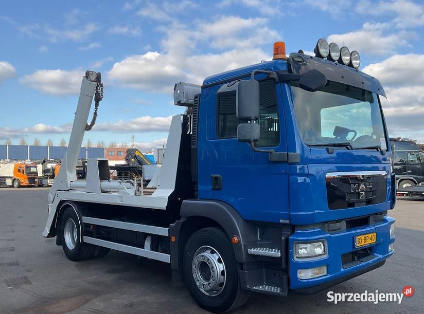 Bramowiec komunalny Man TGM 18340 Warszawa