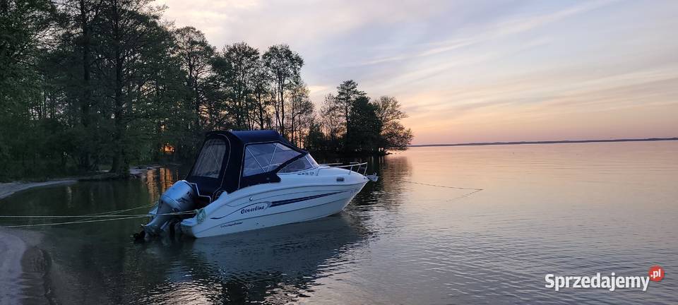 Łódź motorowa kabinowa mazowieckie Ostrołęka sprzedam