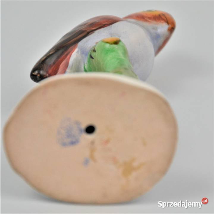 Papuga ceramiczna Bodrogkeresztr Węgry lata 60te Warszawa