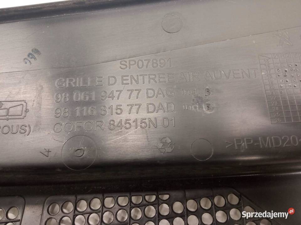 PODSZYBIE LEWE PRAWE KOMPLET NAROŻNIK 9808467277