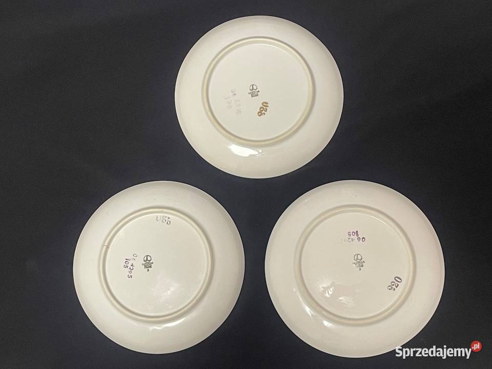 PRL stare talerze głęboki talerz Książ zachodniopomorskie Kołobrzeg