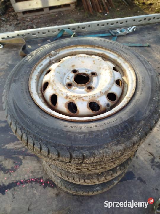 Felgi opel corsa 4x100 13 opony zimowe Krosno Odrzańskie
