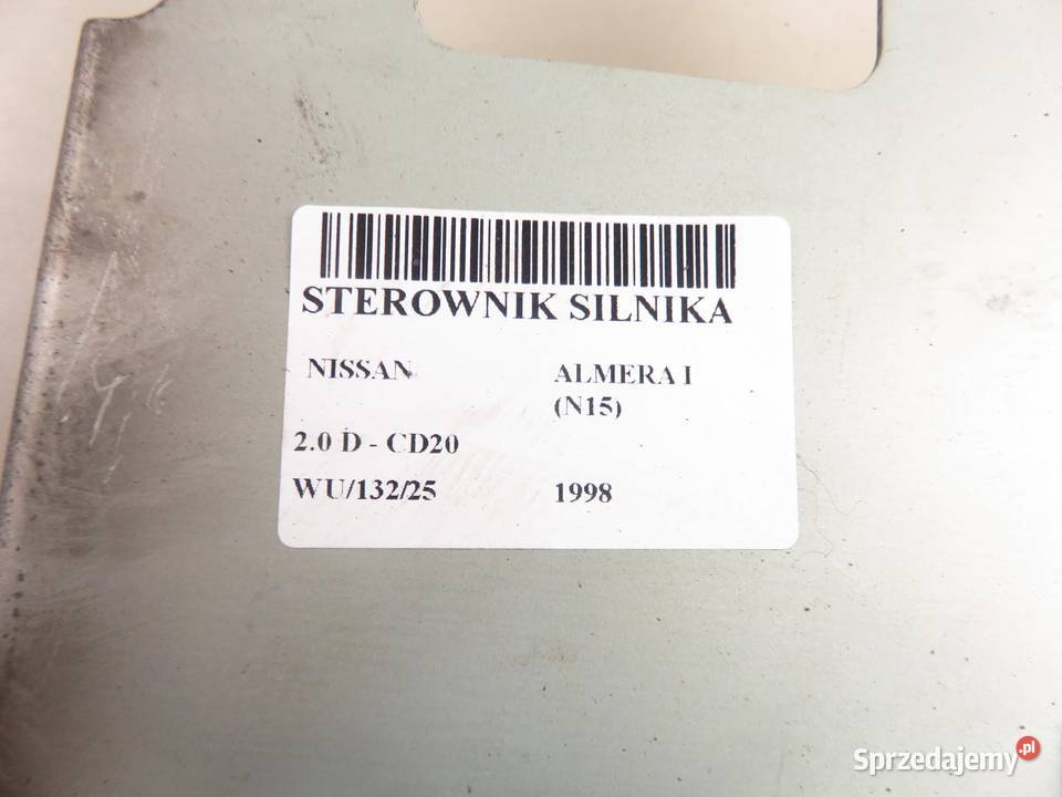 STEROWNIK NISSAN ALMERA I 20 D 237102N106 sprzedam