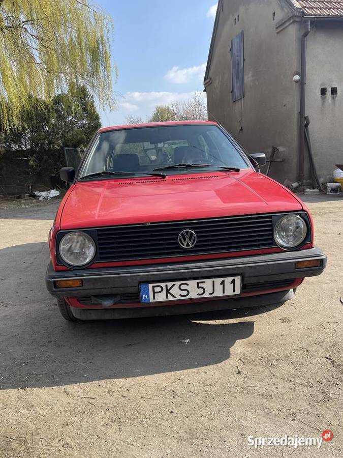 Volkswagen golf mk2 91r 13 Benzyna CL Volkswagen Olszewo