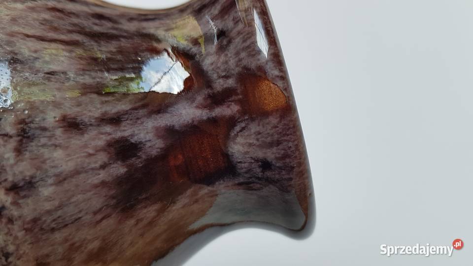 Ceramiczny wazon Ela Spółdzielnia Przyjaźń Dąbrowa Górnicza