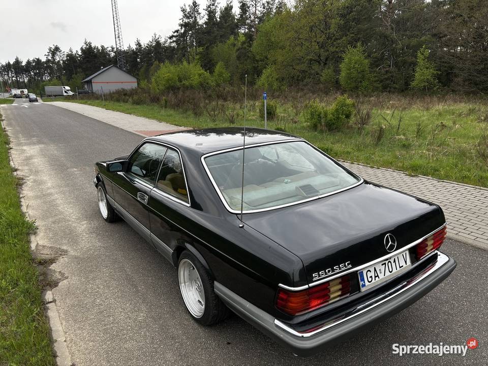 Mercedes 560 Sec c126 560 pomorskie Gdynia