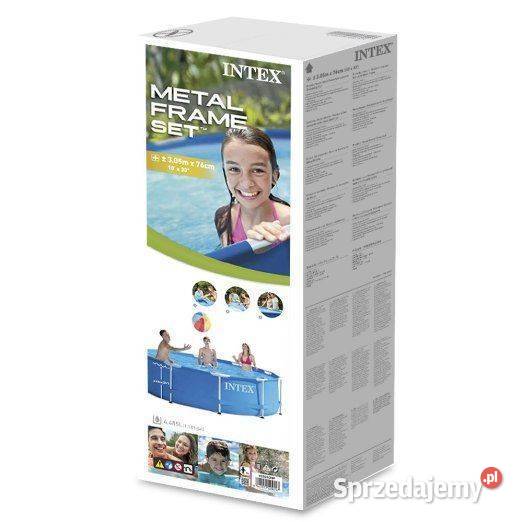 Basen stelażowy duży ogrodowy 305x75 INTEX Bielsk Podlaski