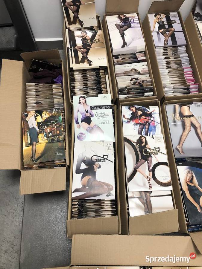 Rajstopy skarpety piżamy likwidacja sklepu Warszawa sprzedam