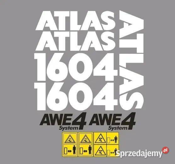 Naklejki oklejenie Atlas 1604 Zamiennik Janików