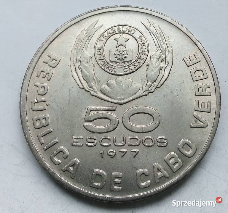 CAPO VERDE50 ESCUDOS1977 r AMILCAR CABRAL