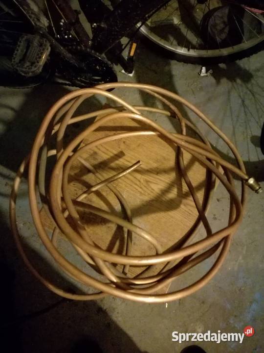 rura miedziana 10x1 mm 6mb Kampinos sprzedam