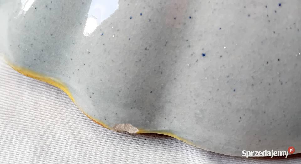 Ceramiczna misa owocarka majolika Niemcy około Koźminek