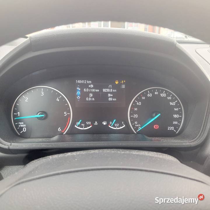 Ford ecosport 15 diesel zarejestrowany stan 4x4 elektryczne lusterka Krotoszyn