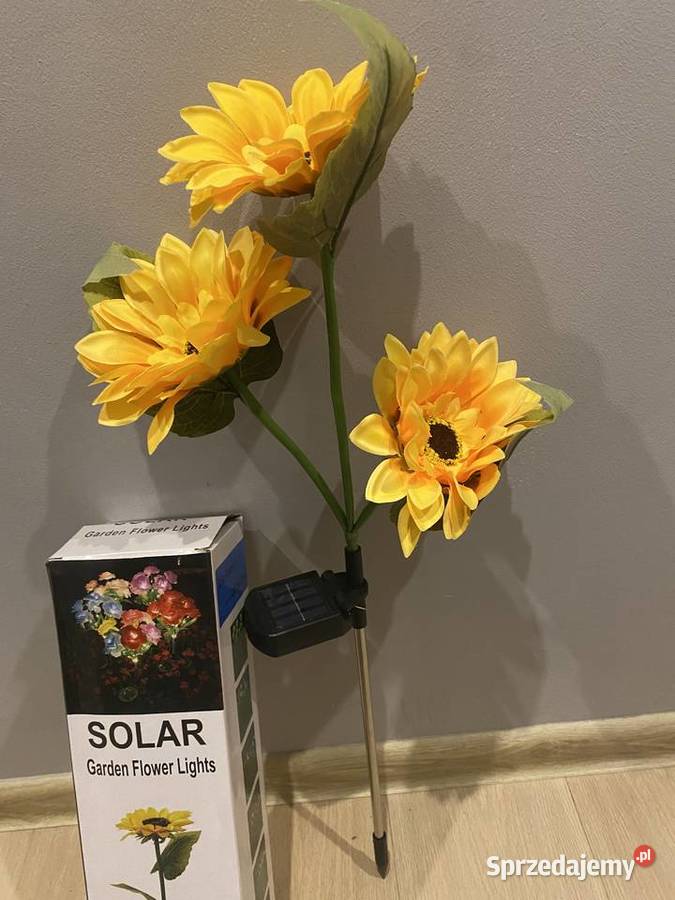 Solar LED Słonecznik Lampy ogrodowe Wólka Tanewska