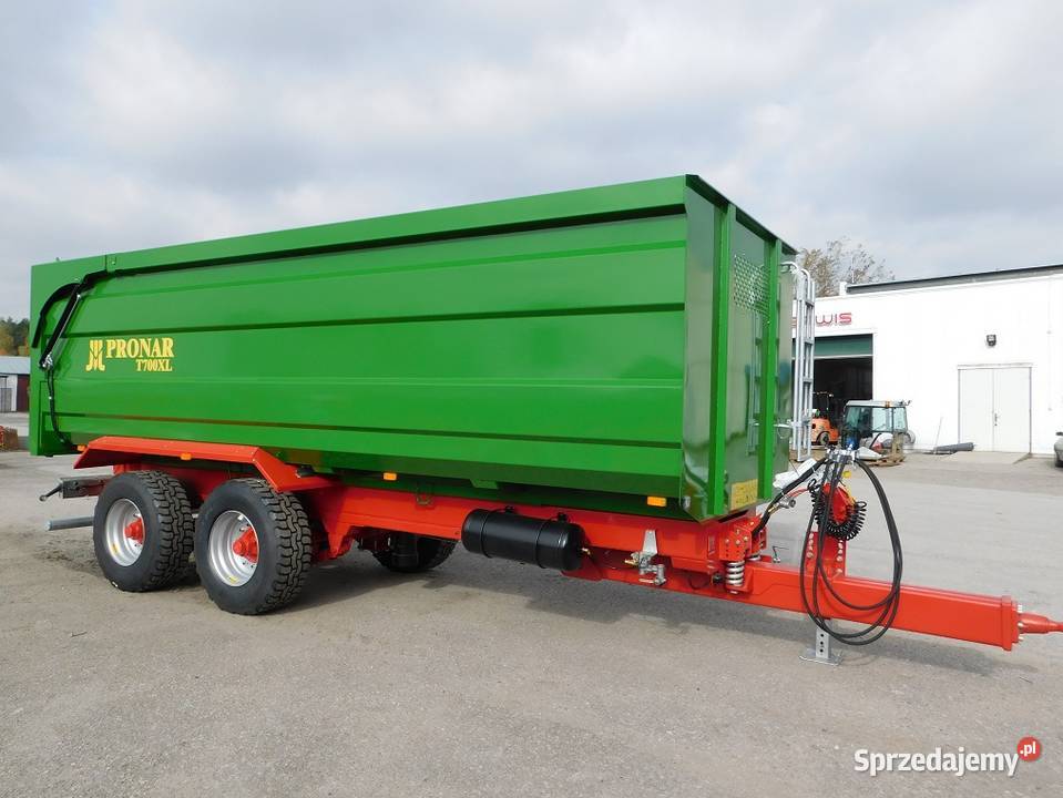 Przyczepa skorupowa rolnicza Pronar T700XL Przyczepy rolnicze Kwidzyn