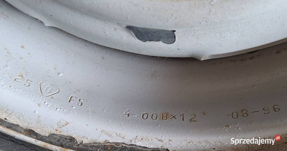 Koła kompletne 5 oryginał FSM Fiat 126p Opony Opole Lubelskie sprzedam