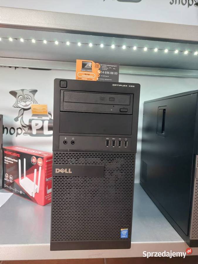 Komputer stacjonarny DELL i3 2 dysk SSD HDD Tarnów
