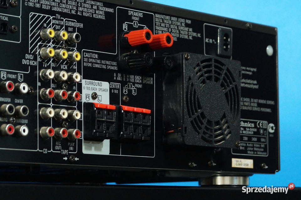 AMPLITUNER TECHNICS SADX930 Z PILOTEM W PIĘKNYM Amplitunery Jerzmanowice