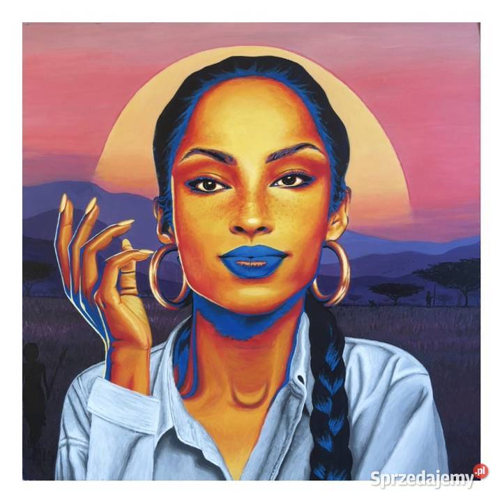 Obraz Wild Beauty ręcznie malowany akryl na wielkopolskie Poznań