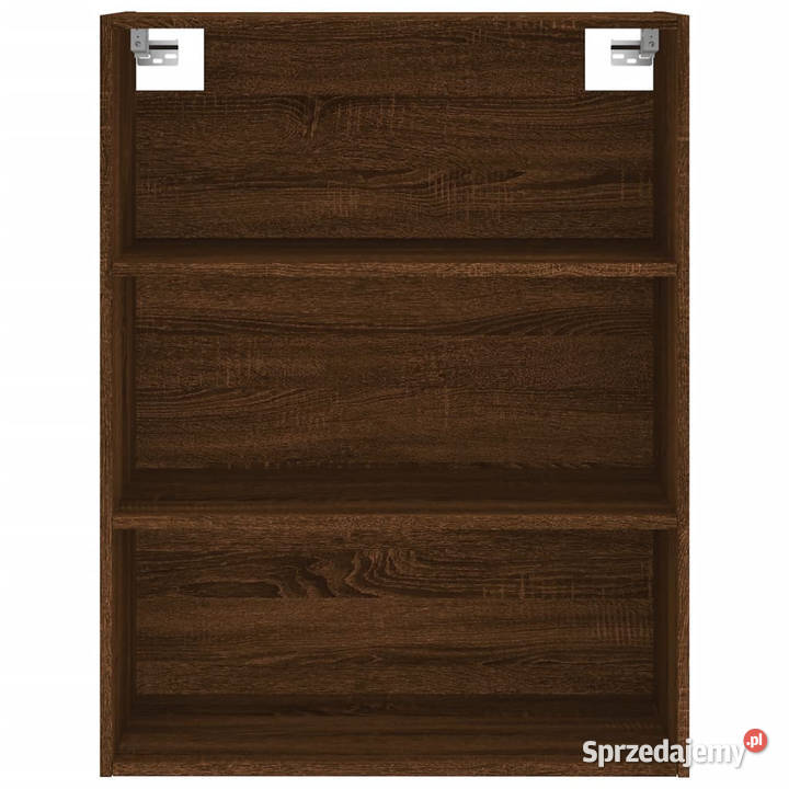 Witrynka brązowy dąb 695x34x180 materiał Warszawa sprzedam