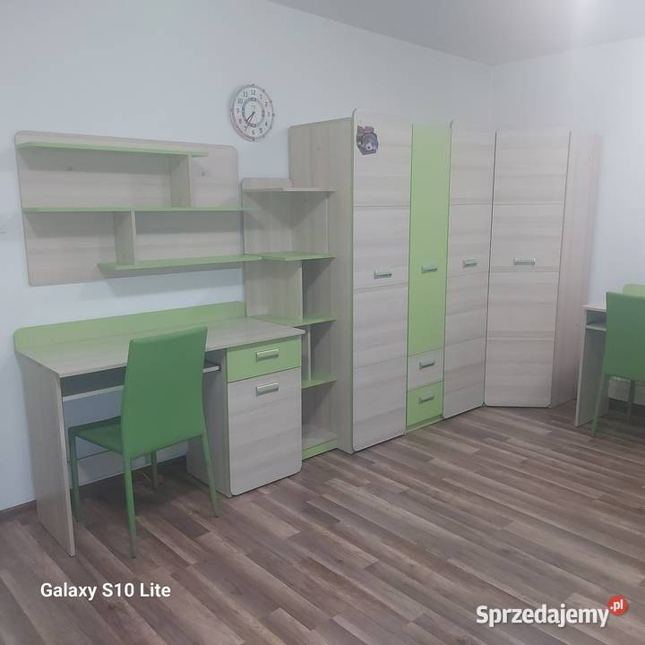 Meblościanka młodzieżowa dwie sofy amerykanki I 35cm Pisarzowice sprzedam