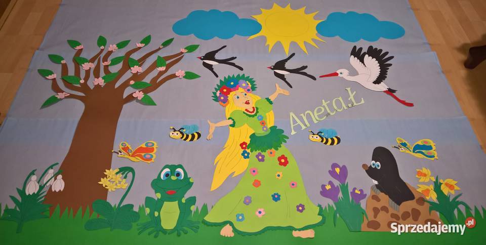 Dekoracje wiosenne z brystolu lubelskie Ryki