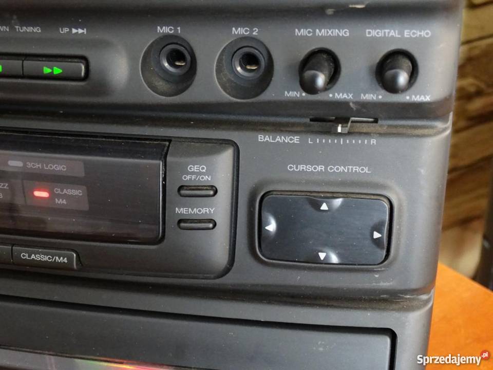 Wieża Aiwa mocna 350 wat i sprawna korektor Jasło