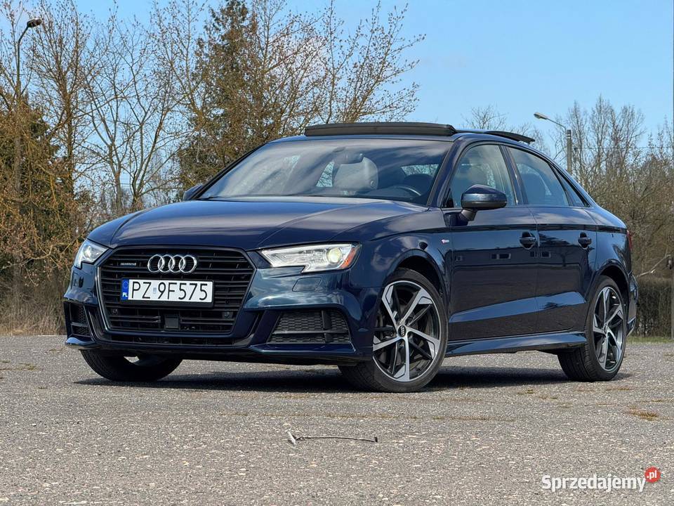 Audi A3 20 tfsi quattro 2020r 231 DSG Keyless nieuszkodzony