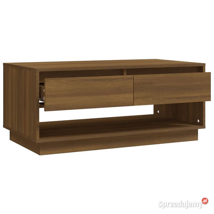 Stolik kawowy brązowy dąb 1025x55x44 WM812980