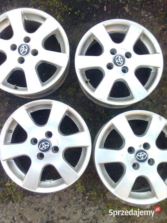 felgi aluminiowe 15 Toyota Suzuki Hyundai i20 podkarpackie Jarosław