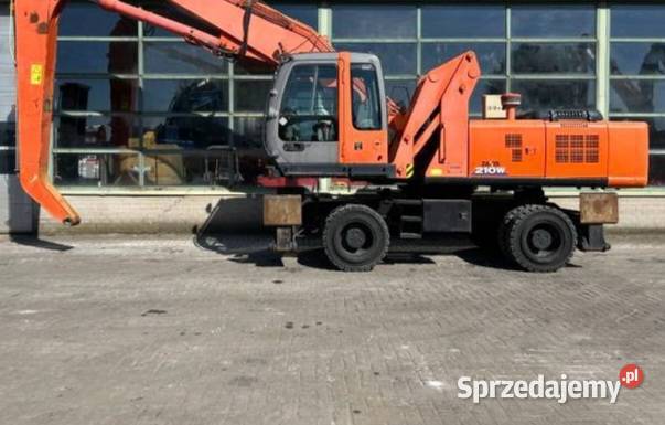 Koparka przeladunkowa kolowa Hitachi ZX 210 W Koła Warszawa