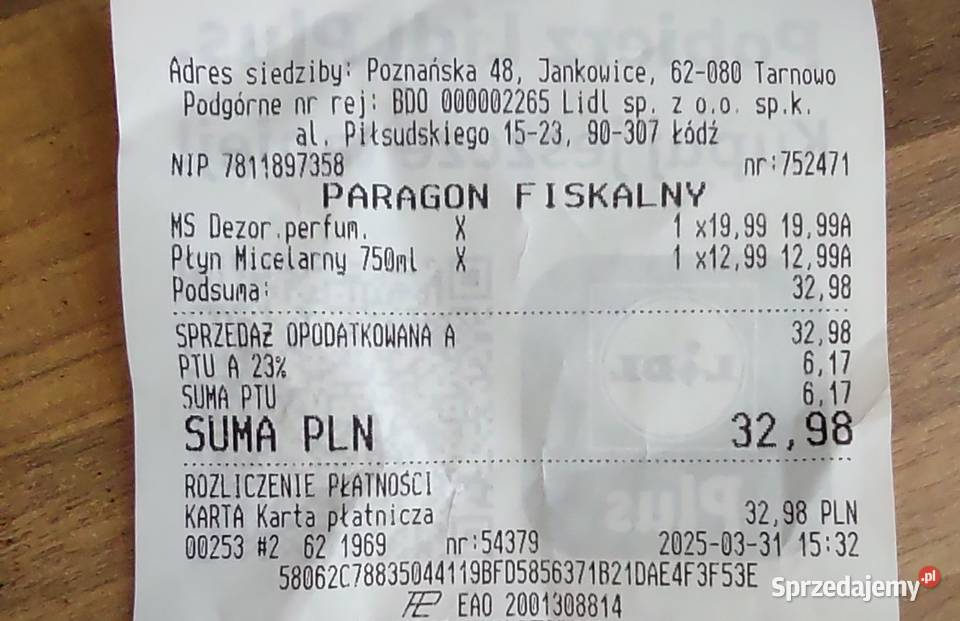 Perfumy Miss so Dla kobiet Zgierz