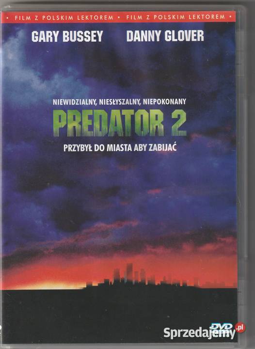 Predator 2 Danny Glover DVD Pruszków