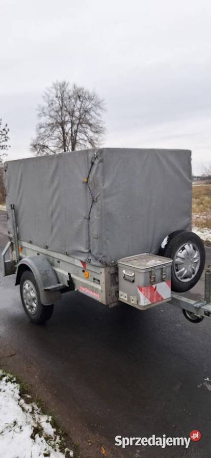 Przyczepka samochodowa lekka 750 super stan Dębska Kuźnia