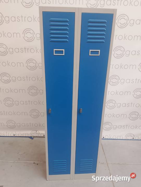 Szafka BHP podwójna drzwi niebieskie 60x50x180 sprzedam