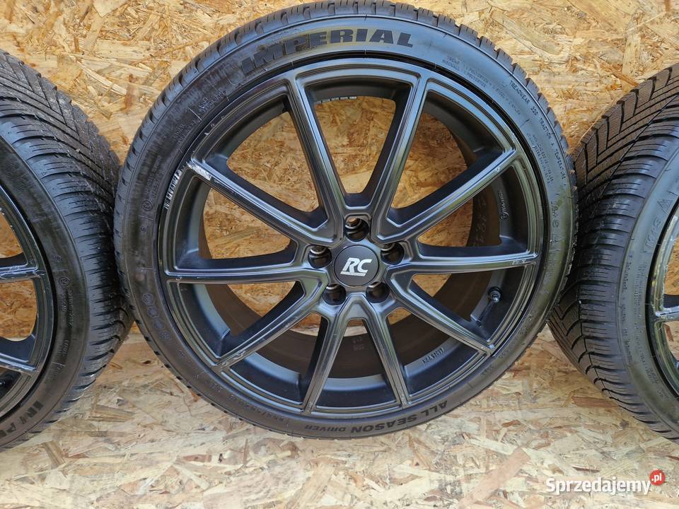 VW FELGI ALUMINIOWE ET39 571mm 5x100 7Jx18 OPONY Słowikowo