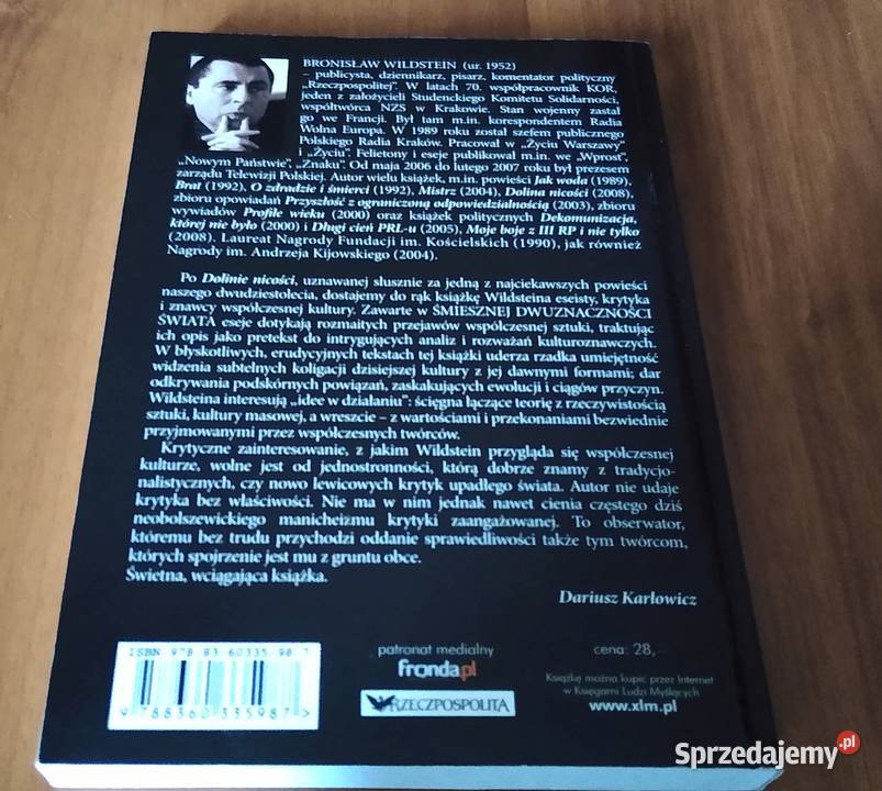 Śmieszna dwuznaczność świata który oszalał Proza i poezja Gdańsk
