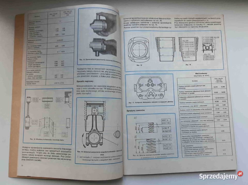 Fiat 126p Naprawa i obsługa Dane techniczne wyd łódzkie Łódź sprzedam
