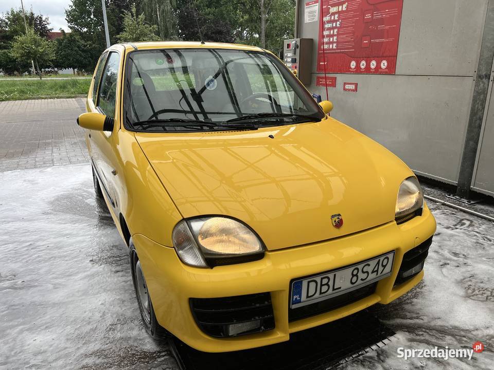 Seicento Sporting Abarth Giallo Ginestra żółty nieuszkodzony Dzierżoniów