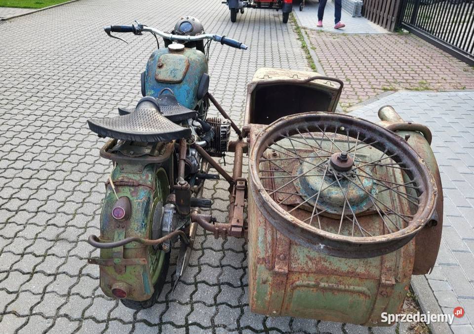 M 72 oryginał emka k 750 ural mt mw dniepr ural Mogilno