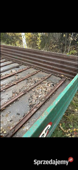 ruzrzutnik przyczepa 35t stan mazowieckie Mierziączka