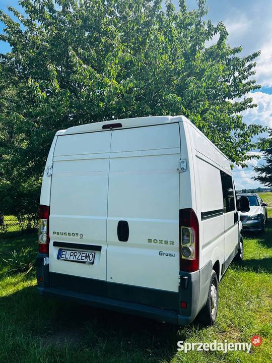 Peugeot Boxer L2H2 22 HDi 3 osobowy stan salon Peugeot łódzkie sprzedam
