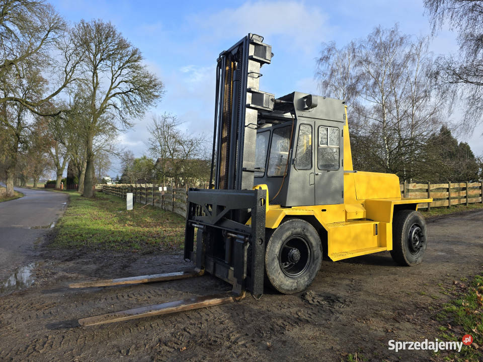Wózek widłowy HEGG TRUCK 12 ton 5 m VOLVO Penta Mława