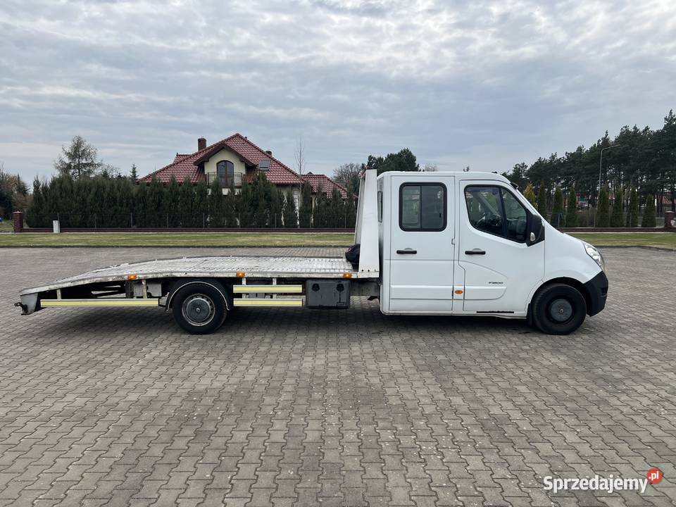 Renault Master Autolaweta Podwójna kabina 420000km wielkopolskie Krzyż Wielkopolski sprzedam