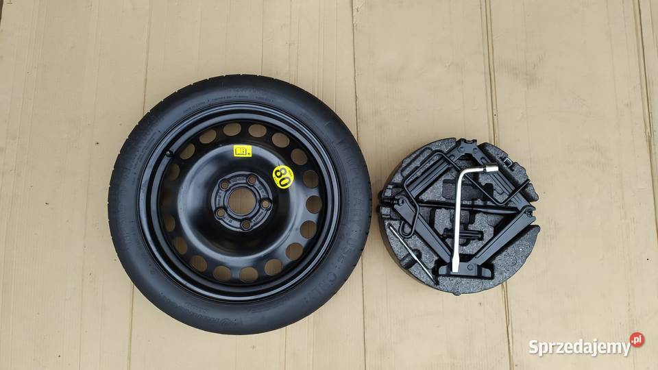 KOŁO DOJAZDOWE dojazdówka R16 OPEL MOKKA ZESTAW Miejska Górka