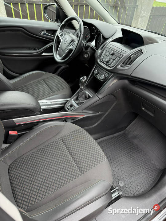 Opel Zafira 14 turbo 140 ładna świeżo światła przeciwmgielne dolnośląskie Bolesławiec