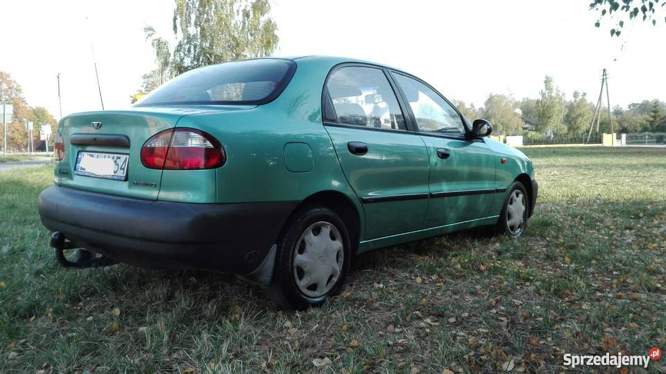 ŚlicznyDaewoLanosSedanWspomaganieBenz GazBezrdzy pierwszy właściciel sprzedam