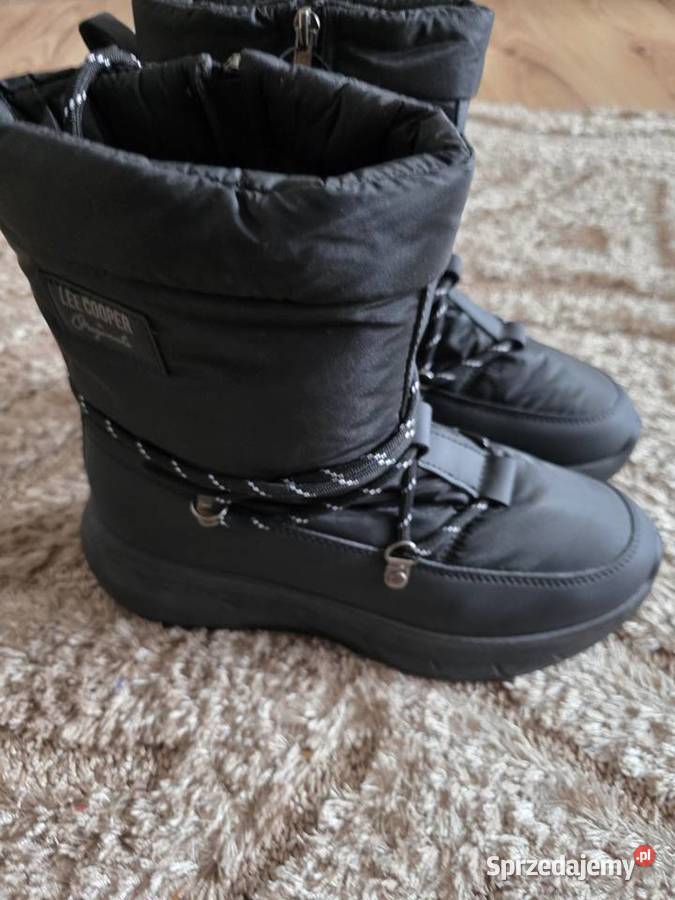 Oryginalne buty damskie Zimowe Lee Cooper czarne inna Białystok
